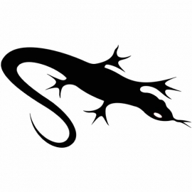 Salamander Motief 1 sticker