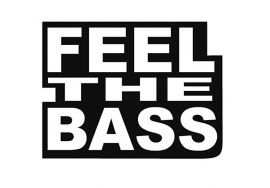 Feel The Bass Sticker