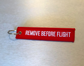 Remove Before Flight Sleutelhanger