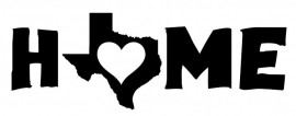 Texas Home Love sticker