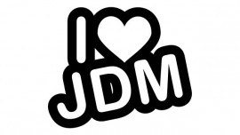 I Love JDM Motief 3 sticker