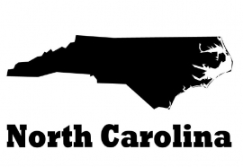 North Carolina State Motief 1 sticker