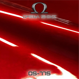 Omega Skinz Glans Vamp Me Rood Wrap Folie