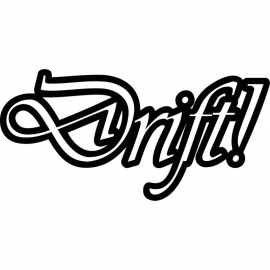 Drift ! Sticker