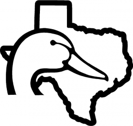 Texas State Duck Motief 1 sticker