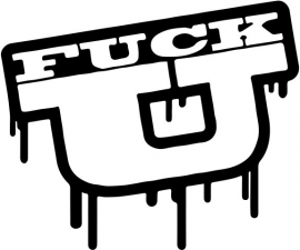 F*ck U  Sticker