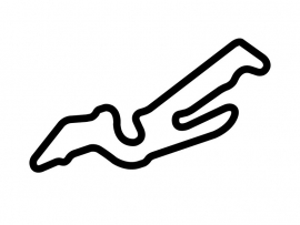 Las Vegas Motor Speedway Outfield Course Circuit Sticker