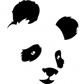 Panda sticker