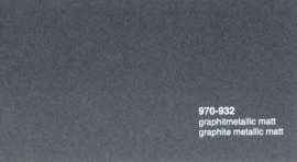 Oracal 970RA  932 Wrap Folie  Mat Graphite Metallic