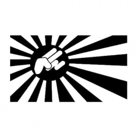 Shocker Vlag Sticker