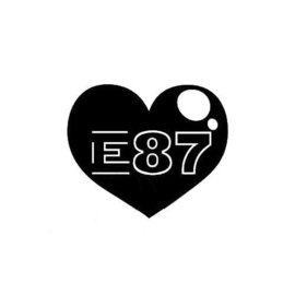 BMW E87 Love Sticker