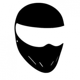 The STIG Helm Sticker