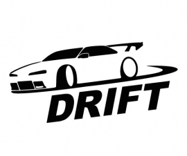 Car Drift sticker