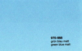 Oracal 970RA 988M Green Blue Mat Wrap Folie