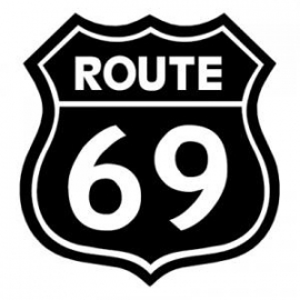 ROUTE 69 sticker