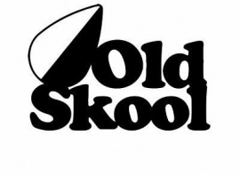 OLD SCHOOL Motief 3 sticker