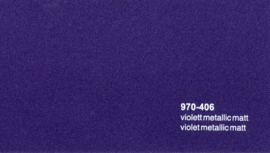 Oracal 970RA  406  Wrap Folie  Mat Violet Metallic