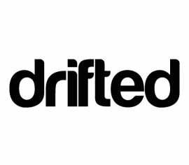 Drifted sticker