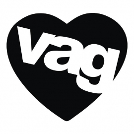 Love VAG Motief 2 sticker