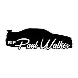 RIP Paul Walker Nissan Skyline Sticker