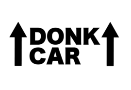 Donk Car Sticker