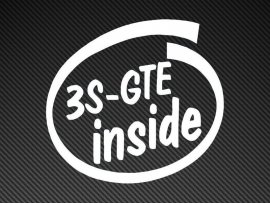 3S GTE Inside sticker
