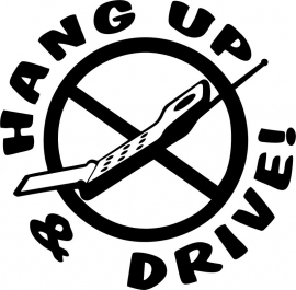 Hang Up & Drive Sticker