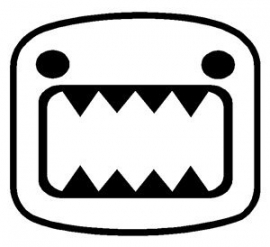 DOMO Kun Hoofd JDM Sticker