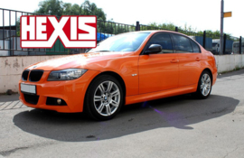 Hexis Mandarin Red Mat Wrap Folie
