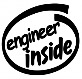 Engineer Inside sticker