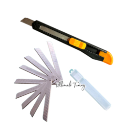 Set : 9 MM Stanleymes + 10x 45° Reserve Mesjes