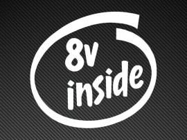 8V Inside sticker