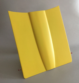 10 x 152 cm Mat Lemon Geel Wrap folie