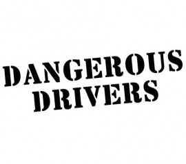 Dangerous Drivers Sticker