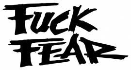 FUCK FEAR sticker