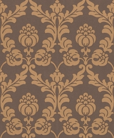 Gentle Elegance behang barok bruin beige 725865