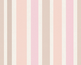 roze streepjes behang esprit 30288-1