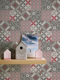 Retro behang patchwork new life 37684-3