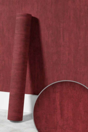 Rood behang uni vlies 34737-4