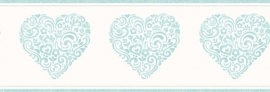 Dutch Carousel behangrand DLB50077 Hearts