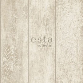 Esta Home Denim & Co. wooden planks beige 137747