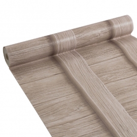 hout vlies behang 3d creme Be yourself too J186-07