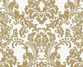 barok behang wit goud 96462-5