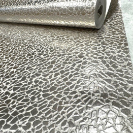 Retro Chic: Zilver Aluminium Effect voor een Glanzende Uitstraling