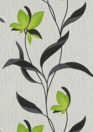 glitter bloemen behang Erismann 9730-07