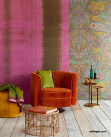 Eijffinger Sundari Wallpower 375202 Paper Weave fuchsia