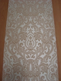 Beige barok behang 7196-0