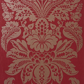 rood goud barok behang glitter xx589