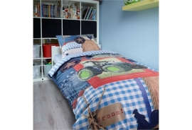 Dreamhouse Bedding For Kids - DBO Traktor - Blauw