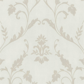 barok behang beige flock 02255-10
